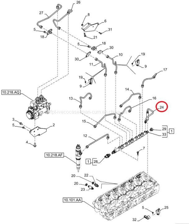 FPT IVECO CASE Cursor11 EURO 6 F3GFE613A B001 5801863562/5801690111 oil tube 504385155 - Двигател и части за Строителна техника: снимка 1 FPT IVECO CASE Cursor11 EURO 6 F3GFE613A B001 5801863562/5801690111 oil tube 504385155 - Двигател и части за Строителна техника: снимка 1