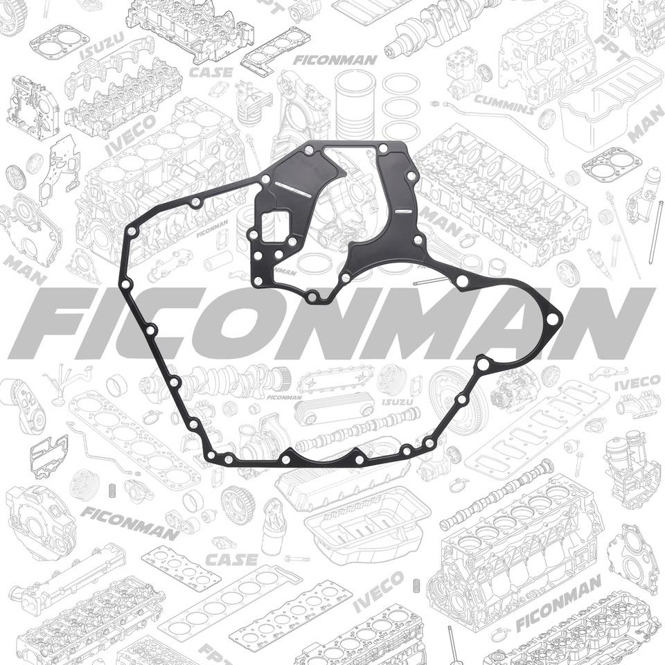 MAN MAN D0834 D0836 Gasket, timing case 51.01903-0322 - Подложка за двигател за Камион: снимка 1 MAN MAN D0834 D0836 Gasket, timing case 51.01903-0322 - Подложка за двигател за Камион: снимка 1