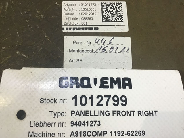 Liebherr A910 compact - Броня: снимка 5 Liebherr A910 compact - Броня: снимка 5