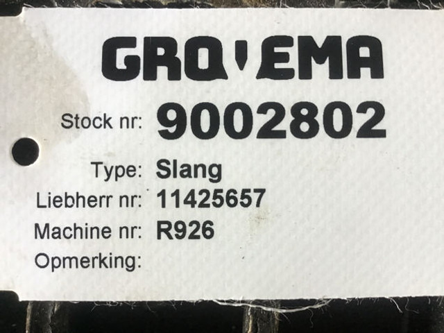 Liebherr A928 / R926 / R930 - Всмукателна тръба: снимка 4 Liebherr A928 / R926 / R930 - Всмукателна тръба: снимка 4
