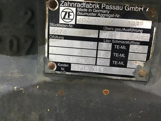 Liebherr Axle - Задна ос: снимка 4 Liebherr Axle - Задна ос: снимка 4