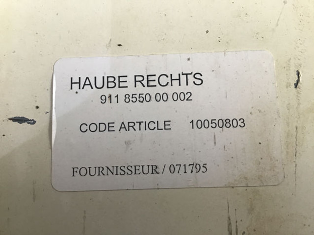 Liebherr Bonnet Right - Капо: снимка 2 Liebherr Bonnet Right - Капо: снимка 2