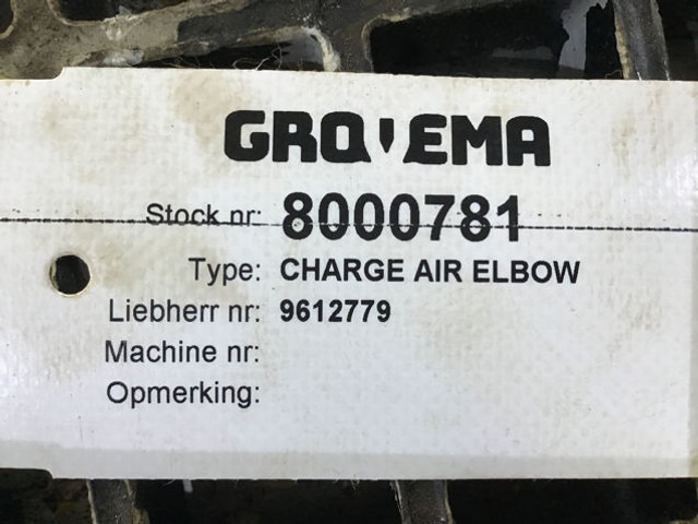Liebherr Charge Air Elbow - Всмукателна тръба: снимка 1 Liebherr Charge Air Elbow - Всмукателна тръба: снимка 1