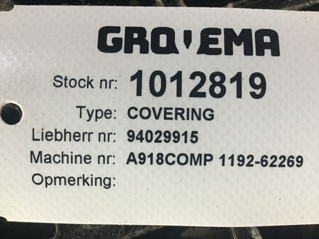 Liebherr Cover - Броня: снимка 3 Liebherr Cover - Броня: снимка 3