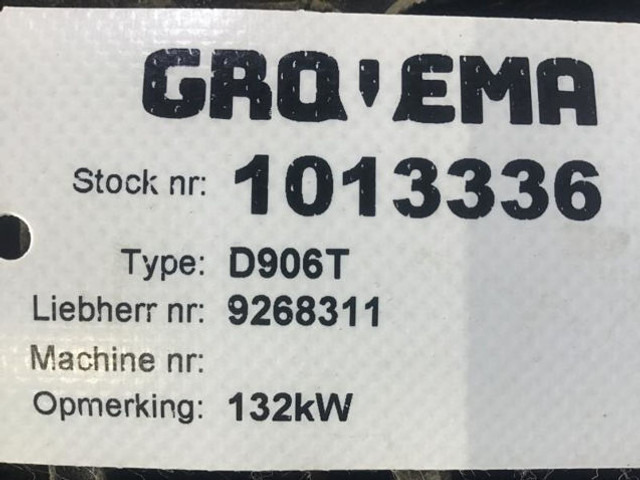 Двигател Liebherr D906T: снимка 6