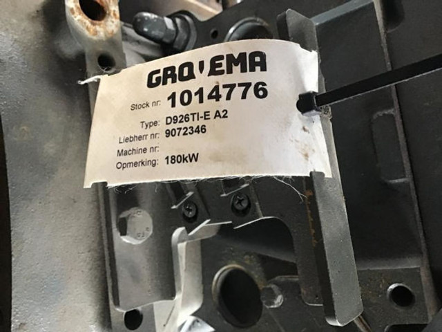 Двигател Liebherr D926TIE: снимка 7 Двигател Liebherr D926TIE: снимка 7