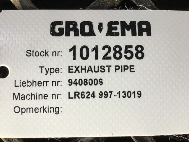 Liebherr Exhaust Pipe - Изпускателна тръба: снимка 5 Liebherr Exhaust Pipe - Изпускателна тръба: снимка 5