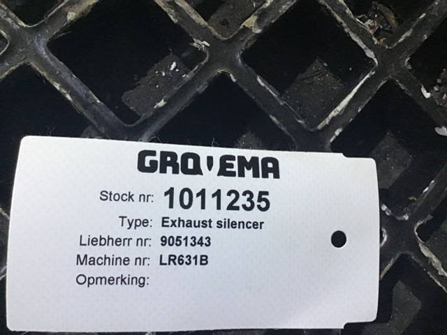 Liebherr Exhaust Silencer - Изпускателна тръба: снимка 3 Liebherr Exhaust Silencer - Изпускателна тръба: снимка 3