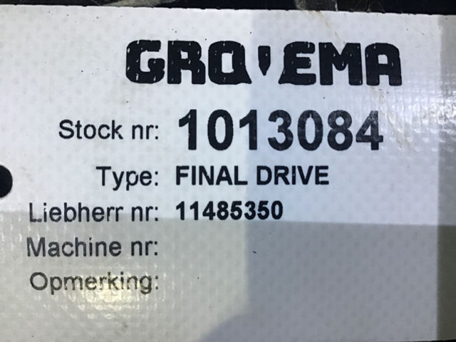 Нови Окачване Liebherr Final Drive: снимка 7