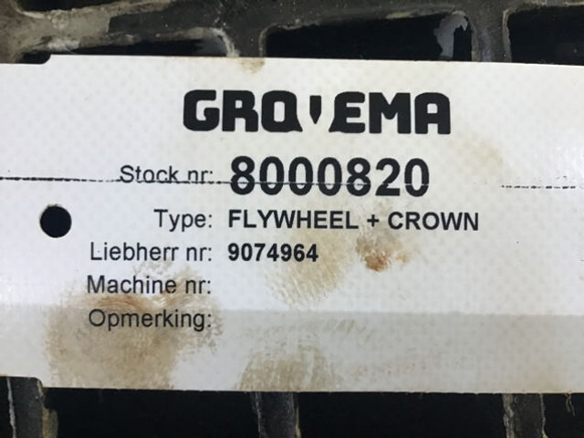 Liebherr Flywheel - Маховик: снимка 3 Liebherr Flywheel - Маховик: снимка 3