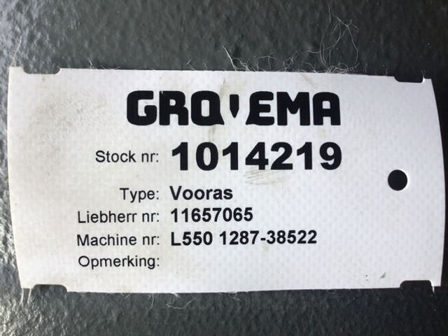 Ос и части Liebherr Front Axle: снимка 6