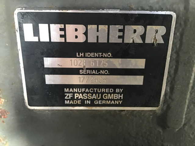 Liebherr Frontaxle - Предна ос: снимка 3 Liebherr Frontaxle - Предна ос: снимка 3