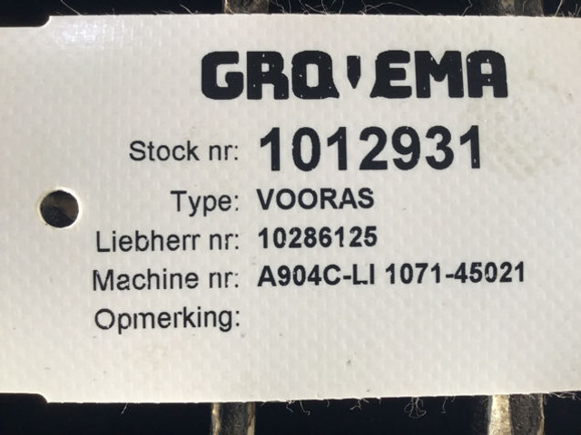 Liebherr Frontaxle - Предна ос: снимка 4 Liebherr Frontaxle - Предна ос: снимка 4