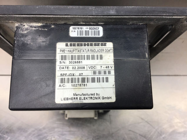 Liebherr Keyboard - Табло: снимка 3 Liebherr Keyboard - Табло: снимка 3