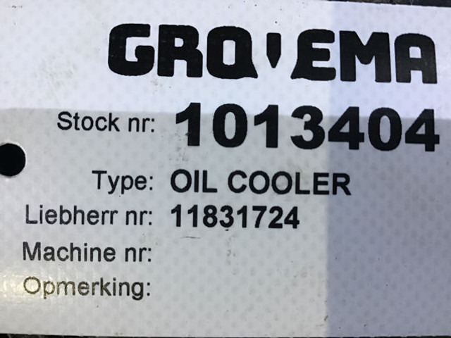 Liebherr Oil Cooler - Маслен охладител: снимка 5 Liebherr Oil Cooler - Маслен охладител: снимка 5