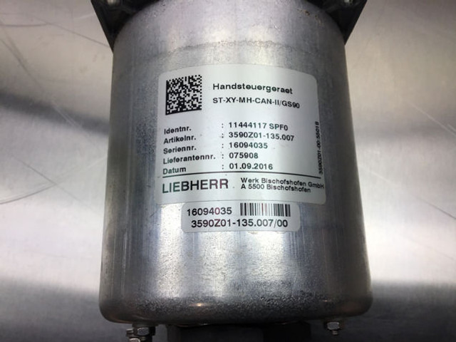 Liebherr Pilo Control Unit - Скоростен лост: снимка 3 Liebherr Pilo Control Unit - Скоростен лост: снимка 3