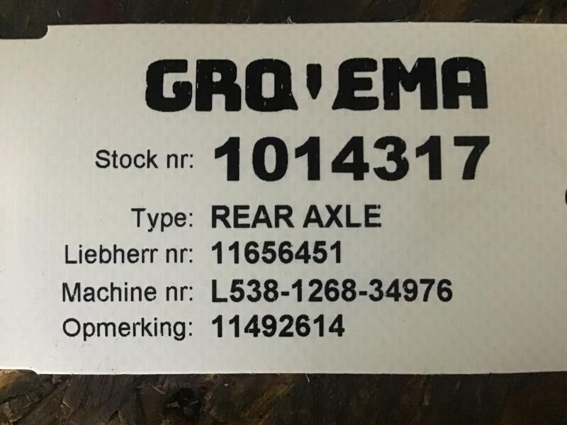 Liebherr Rear Axle - Задна ос: снимка 3 Liebherr Rear Axle - Задна ос: снимка 3