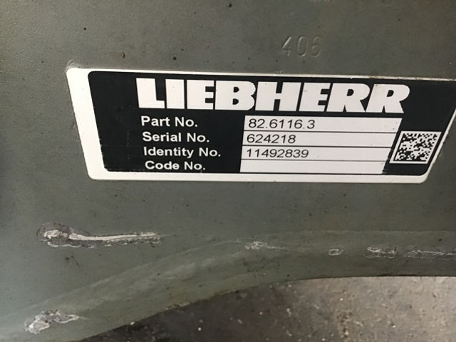 Liebherr Rear Axle - Ос и части: снимка 1 Liebherr Rear Axle - Ос и части: снимка 1
