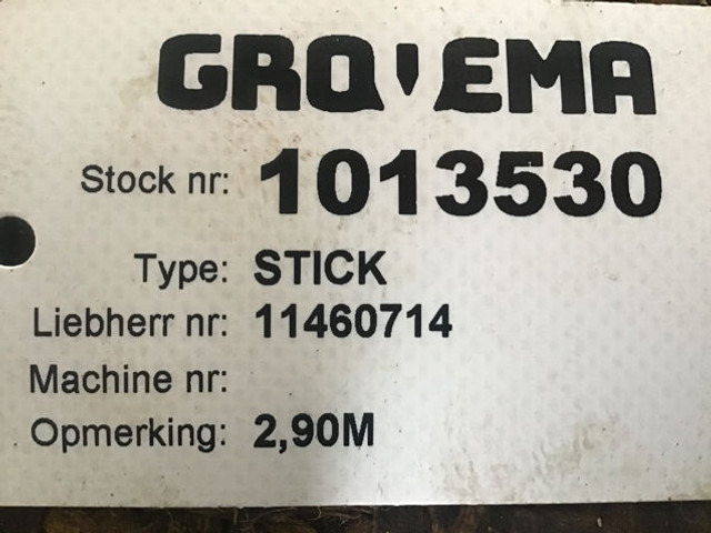 Liebherr Stick 2,9 M - Каросерия и екстериор: снимка 4 Liebherr Stick 2,9 M - Каросерия и екстериор: снимка 4