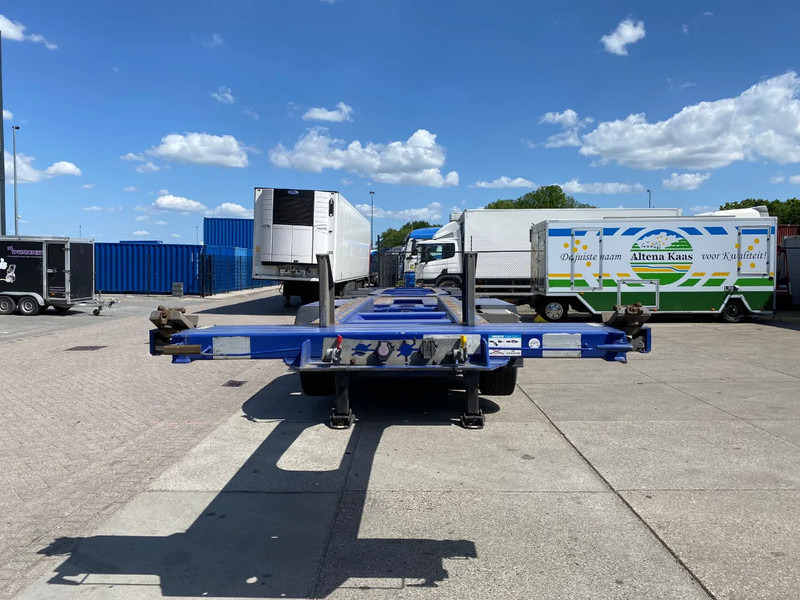 Broshuis 2Connect 2AKCC / 4 Axles / 3x Steering Axle / 2x Lift Axle - Контейнеровоз/ Сменна каросерия полуремарке: снимка 5 Broshuis 2Connect 2AKCC / 4 Axles / 3x Steering Axle / 2x Lift Axle - Контейнеровоз/ Сменна каросерия полуремарке: снимка 5
