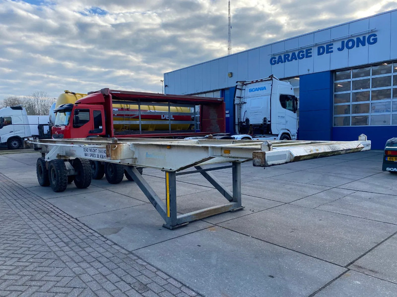 Контейнеровоз/ Сменна каросерия полуремарке Buiscar HD 36 / 36 Ton / 20 FT - 30 FT / Skeletal / Port Trailer: снимка 6