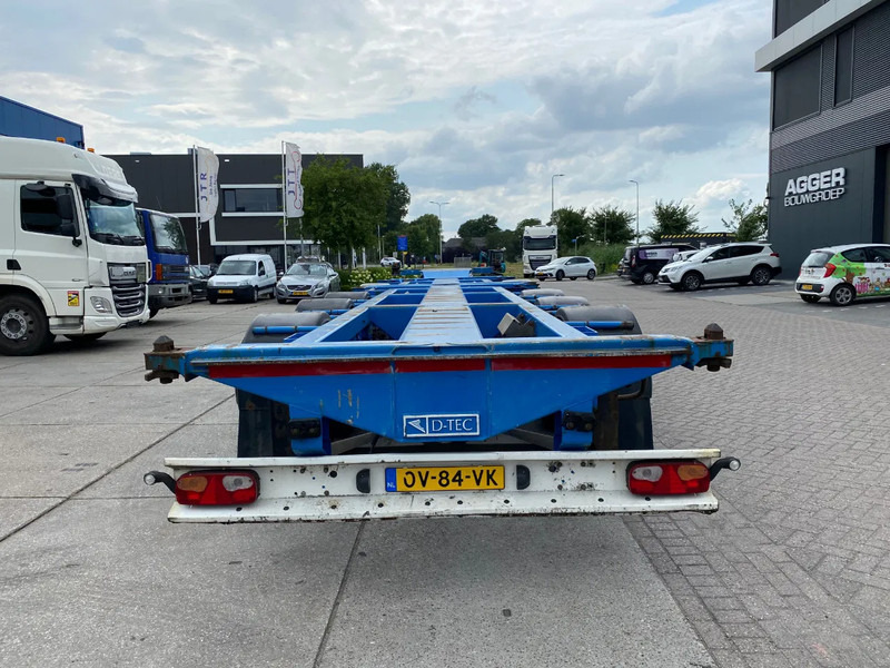 D-Tec CT-43-04D VCC-05 Combitrailer / 4 Axles / 1x Lift Axle - Контейнеровоз/ Сменна каросерия полуремарке: снимка 2 D-Tec CT-43-04D VCC-05 Combitrailer / 4 Axles / 1x Lift Axle - Контейнеровоз/ Сменна каросерия полуремарке: снимка 2