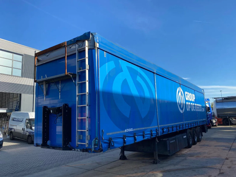 Kögel S24-1 / Tautliner / SAF + Disc / 1x Lift Axle - Брезентово полуремарке: снимка 4 Kögel S24-1 / Tautliner / SAF + Disc / 1x Lift Axle - Брезентово полуремарке: снимка 4