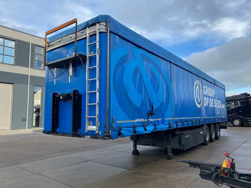 Kögel S24-1 / Tautliner / SAF + Disc / 1x Lift Axle - Брезентово полуремарке: снимка 4 Kögel S24-1 / Tautliner / SAF + Disc / 1x Lift Axle - Брезентово полуремарке: снимка 4