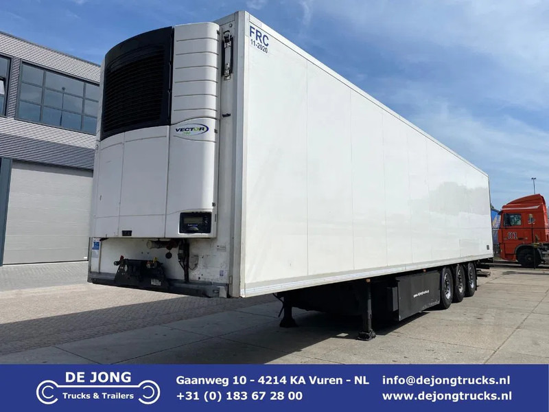 Kögel S24-4 S24-4 Frigo / Carrier Vector 1950 / SAF + Disc / Dhollandia Laadklep - Рефрижератор полуремарке: снимка 1 Kögel S24-4 S24-4 Frigo / Carrier Vector 1950 / SAF + Disc / Dhollandia Laadklep - Рефрижератор полуремарке: снимка 1
