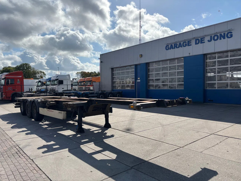 Контейнеровоз/ Сменна каросерия полуремарке Kögel SW24 Container chassis / 40FT / BPW + Drum: снимка 6 Контейнеровоз/ Сменна каросерия полуремарке Kögel SW24 Container chassis / 40FT / BPW + Drum: снимка 6