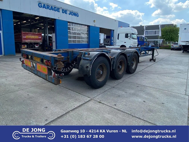 Kromhout KRH0-1013 / 1x Lift Axle / 2x Extendable / BPW - Контейнеровоз/ Сменна каросерия полуремарке: снимка 1 Kromhout KRH0-1013 / 1x Lift Axle / 2x Extendable / BPW - Контейнеровоз/ Сменна каросерия полуремарке: снимка 1