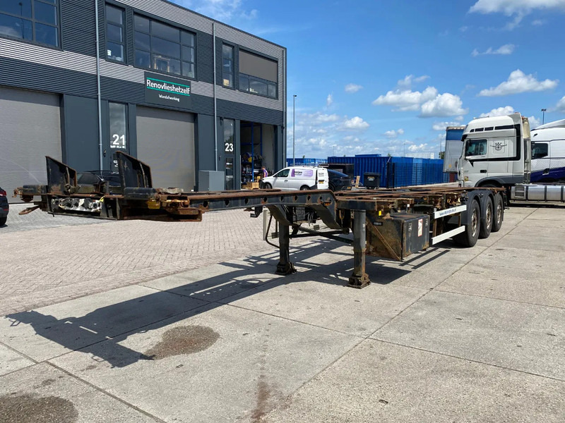 Krone SD Chassis / ADR / 2x Extendable / MB + Disc / 2x Lift Axle - Контейнеровоз/ Сменна каросерия полуремарке: снимка 4 Krone SD Chassis / ADR / 2x Extendable / MB + Disc / 2x Lift Axle - Контейнеровоз/ Сменна каросерия полуремарке: снимка 4
