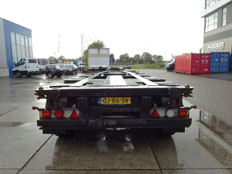 Krone SDC 27 / Container Chassis / BPW + Drum / Lift Axle - Контейнеровоз/ Сменна каросерия полуремарке: снимка 2 Krone SDC 27 / Container Chassis / BPW + Drum / Lift Axle - Контейнеровоз/ Сменна каросерия полуремарке: снимка 2