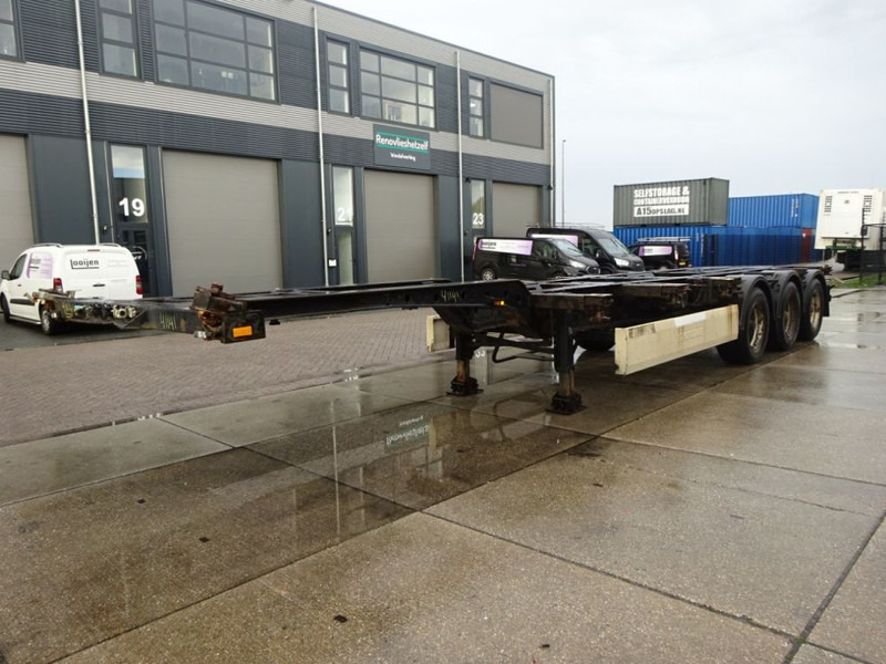 Krone SDC 27 / Container Chassis / BPW + Drum / Lift Axle - Контейнеровоз/ Сменна каросерия полуремарке: снимка 5 Krone SDC 27 / Container Chassis / BPW + Drum / Lift Axle - Контейнеровоз/ Сменна каросерия полуремарке: снимка 5