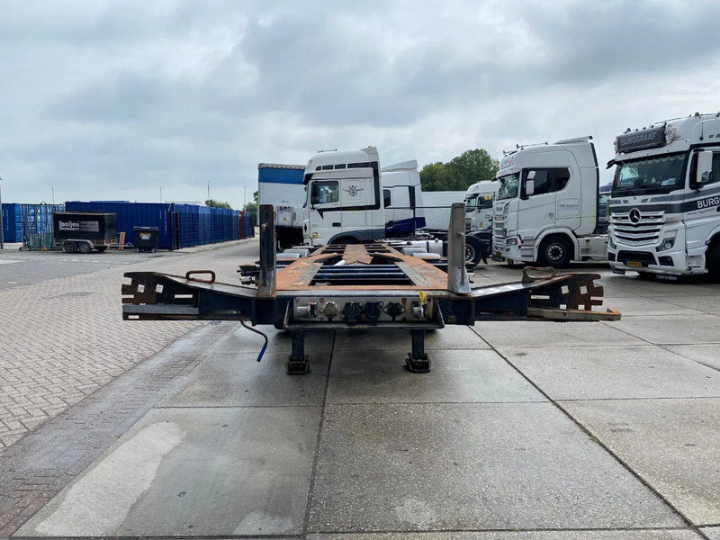 Pacton T3-010 / 3x Extendable / SAF + Drum / 1x lift - Контейнеровоз/ Сменна каросерия полуремарке: снимка 5 Pacton T3-010 / 3x Extendable / SAF + Drum / 1x lift - Контейнеровоз/ Сменна каросерия полуремарке: снимка 5