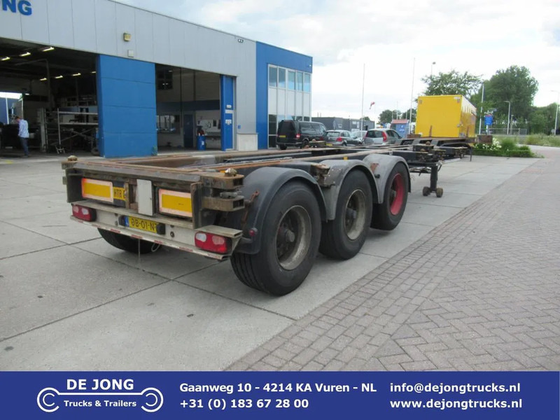 Renders Container Chassis / Extendable on rear / BPW + drum - Контейнеровоз/ Сменна каросерия полуремарке: снимка 1 Renders Container Chassis / Extendable on rear / BPW + drum - Контейнеровоз/ Сменна каросерия полуремарке: снимка 1