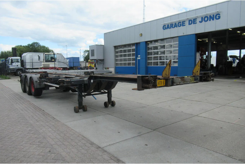 Renders Container Chassis / Extendable on rear / BPW + drum - Контейнеровоз/ Сменна каросерия полуремарке: снимка 4 Renders Container Chassis / Extendable on rear / BPW + drum - Контейнеровоз/ Сменна каросерия полуремарке: снимка 4