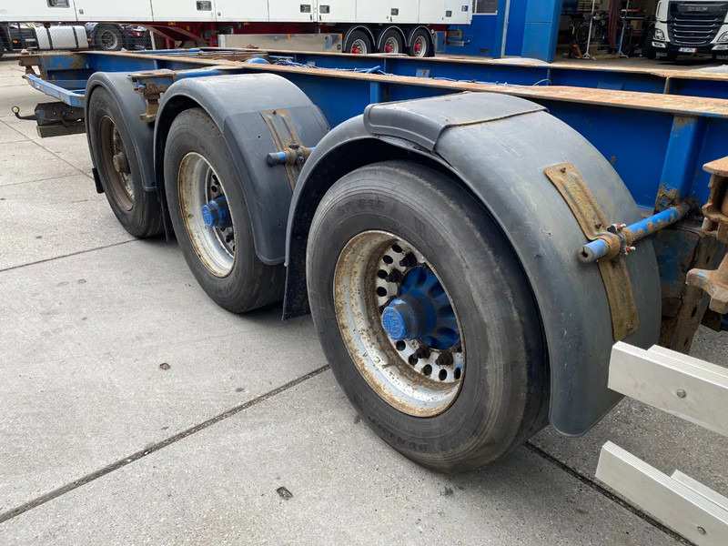 Контейнеровоз/ Сменна каросерия полуремарке Renders Container chassis / BPW + Drum / 40 FT: снимка 6 Контейнеровоз/ Сменна каросерия полуремарке Renders Container chassis / BPW + Drum / 40 FT: снимка 6