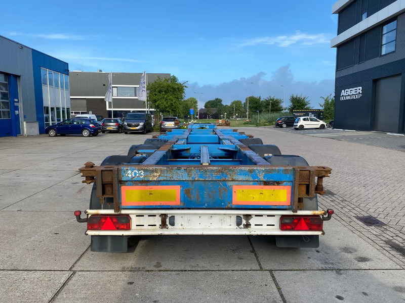 Renders Container chassis / Mercedes + Disc / 1x Lift Axle / 1x Extendable - Контейнеровоз/ Сменна каросерия полуремарке: снимка 2 Renders Container chassis / Mercedes + Disc / 1x Lift Axle / 1x Extendable - Контейнеровоз/ Сменна каросерия полуремарке: снимка 2