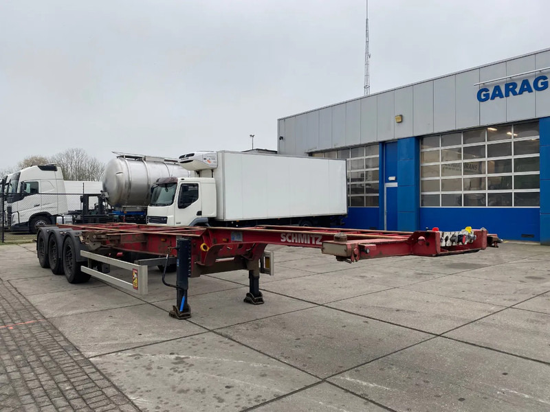 Schmitz Cargobull SCF 24 G Chassis / SAF + Disc / 1x Extendable / Lift axle - Контейнеровоз/ Сменна каросерия полуремарке: снимка 5 Schmitz Cargobull SCF 24 G Chassis / SAF + Disc / 1x Extendable / Lift axle - Контейнеровоз/ Сменна каросерия полуремарке: снимка 5