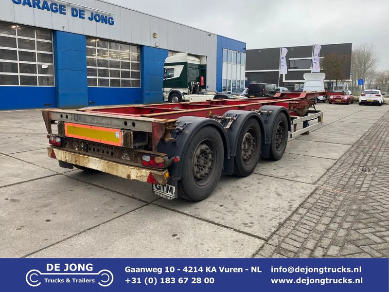 Schmitz Cargobull SCF 24 G Chassis / SAF + Disc / 1x Extendable / Lift axle - Контейнеровоз/ Сменна каросерия полуремарке: снимка 1 Schmitz Cargobull SCF 24 G Chassis / SAF + Disc / 1x Extendable / Lift axle - Контейнеровоз/ Сменна каросерия полуремарке: снимка 1