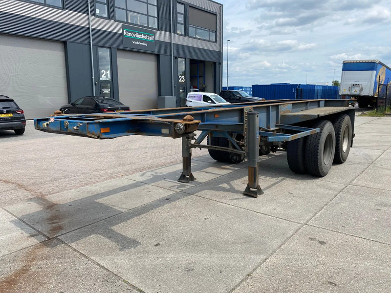 Van Hool 20FT Chassis / Steel Suspension / Double Air - Контейнеровоз/ Сменна каросерия полуремарке: снимка 4 Van Hool 20FT Chassis / Steel Suspension / Double Air - Контейнеровоз/ Сменна каросерия полуремарке: снимка 4