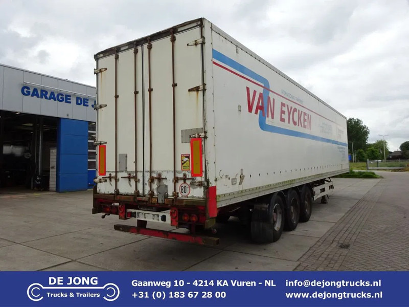 Van Hool / BOX / SAF + Drum / Hard-Wood Floor - Затворена каросерия полуремарке: снимка 1 Van Hool / BOX / SAF + Drum / Hard-Wood Floor - Затворена каросерия полуремарке: снимка 1