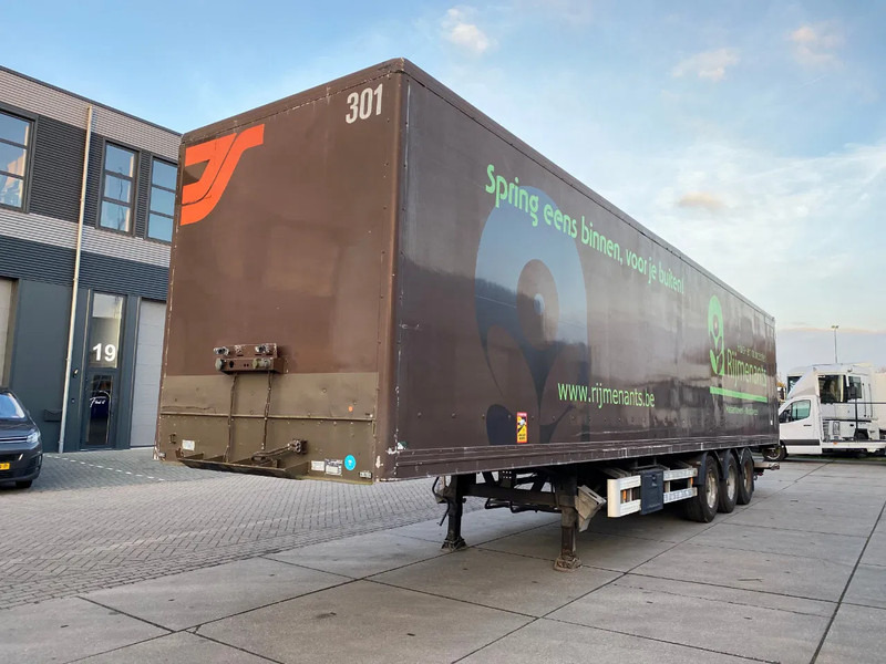 Van Hool Closed box / Laadklep / D-hollandia / Hard-Wood Floor / 1x Lift Axle - Затворена каросерия полуремарке: снимка 4 Van Hool Closed box / Laadklep / D-hollandia / Hard-Wood Floor / 1x Lift Axle - Затворена каросерия полуремарке: снимка 4