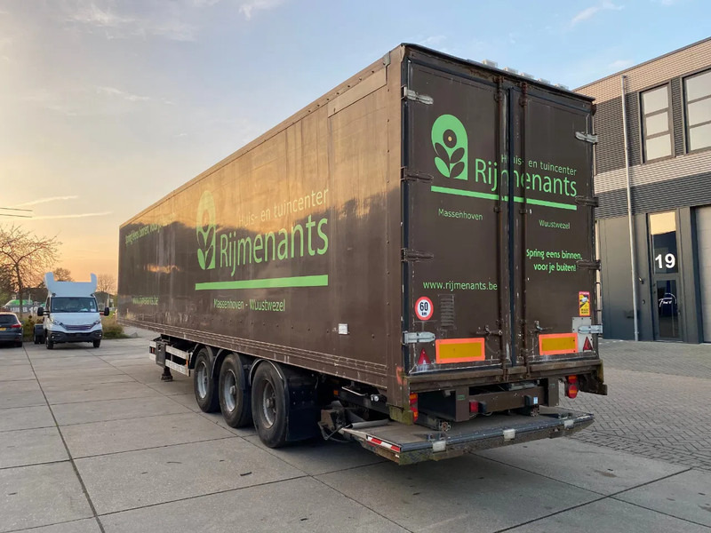 Van Hool Closed box / Laadklep / D-hollandia / Hard-Wood Floor / 1x Lift Axle - Затворена каросерия полуремарке: снимка 3 Van Hool Closed box / Laadklep / D-hollandia / Hard-Wood Floor / 1x Lift Axle - Затворена каросерия полуремарке: снимка 3