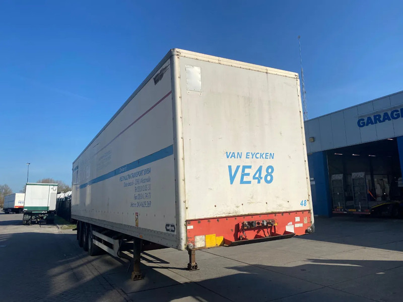 Van Hool Closed box / SAF + Drum / Hard-Wood Floor - Затворена каросерия полуремарке: снимка 4 Van Hool Closed box / SAF + Drum / Hard-Wood Floor - Затворена каросерия полуремарке: снимка 4