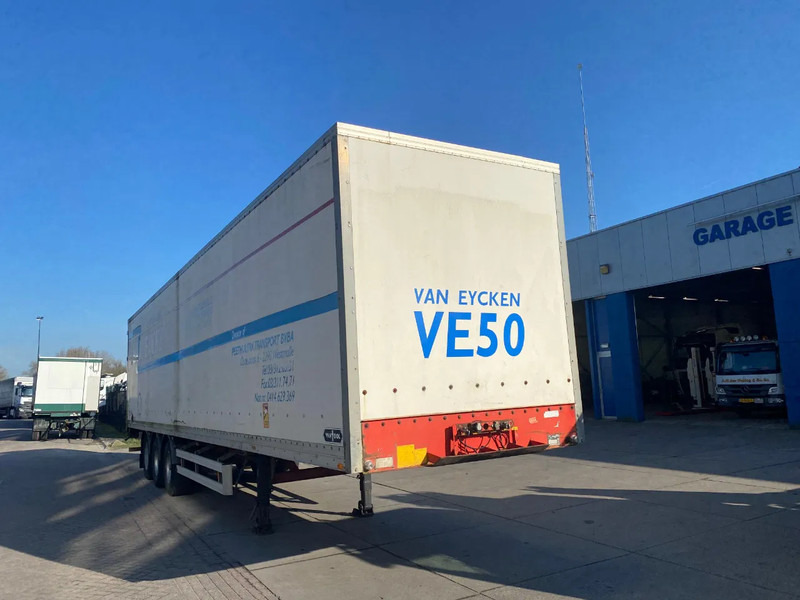 Van Hool Closed box / SAF + Drum / Hard-Wood Floor - Затворена каросерия полуремарке: снимка 4 Van Hool Closed box / SAF + Drum / Hard-Wood Floor - Затворена каросерия полуремарке: снимка 4