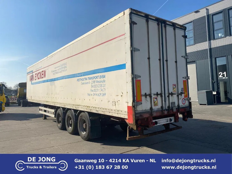 Van Hool Closed box / SAF + Drum / Hard-Wood Floor - Затворена каросерия полуремарке: снимка 1 Van Hool Closed box / SAF + Drum / Hard-Wood Floor - Затворена каросерия полуремарке: снимка 1