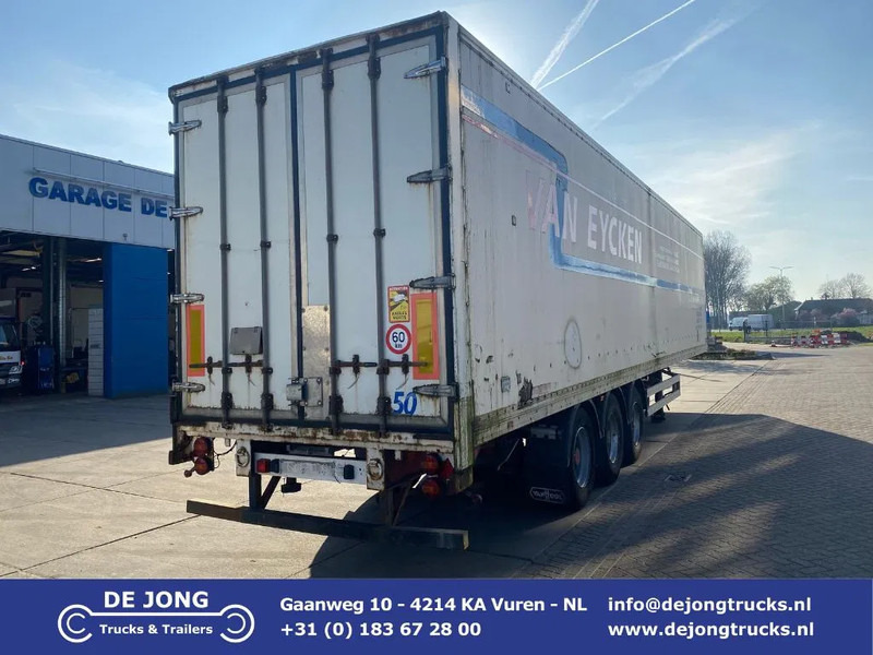 Van Hool Closed box / SAF + Drum / Hard-Wood Floor - Затворена каросерия полуремарке: снимка 1 Van Hool Closed box / SAF + Drum / Hard-Wood Floor - Затворена каросерия полуремарке: снимка 1