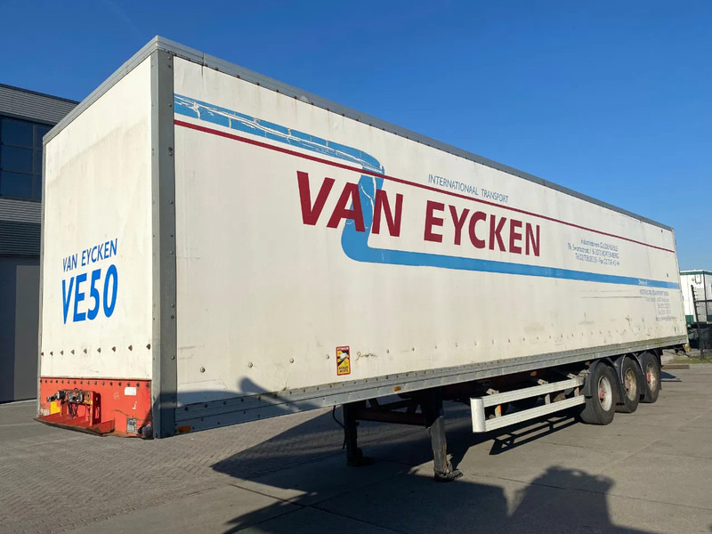 Van Hool Closed box / SAF + Drum / Hard-Wood Floor - Затворена каросерия полуремарке: снимка 5 Van Hool Closed box / SAF + Drum / Hard-Wood Floor - Затворена каросерия полуремарке: снимка 5